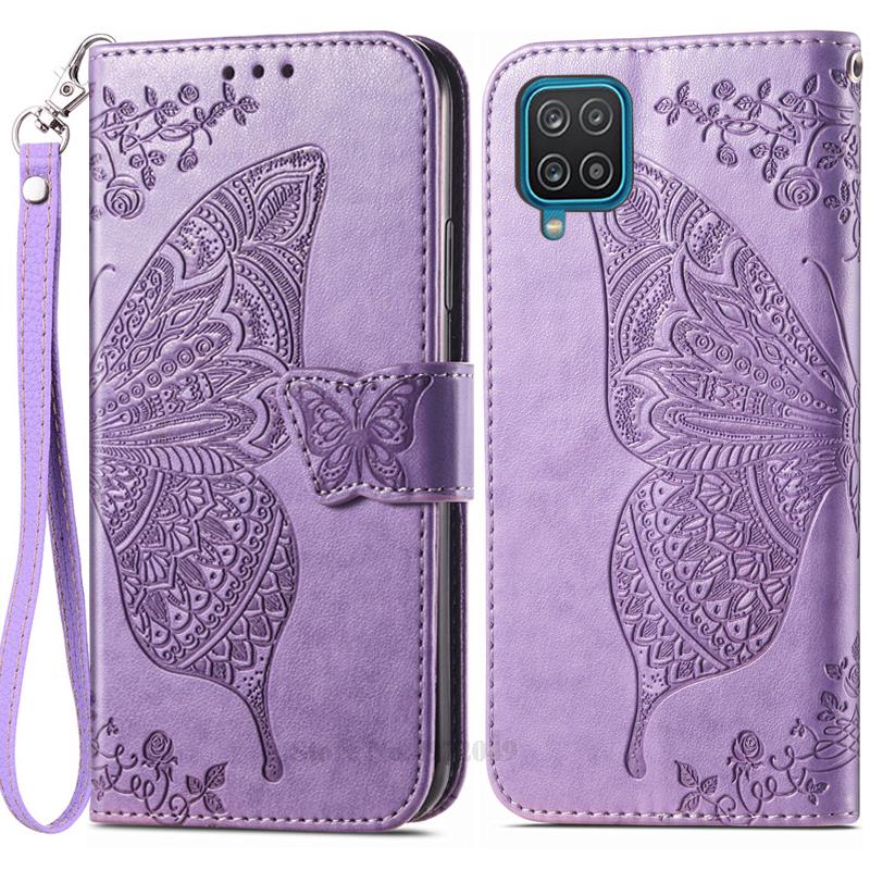 SamsungA12 Case For Samsung Galaxy A12 Wallet Leather Flip Phone Case For Samsung A12 A 12 Case Protective Cover Coque Fundas