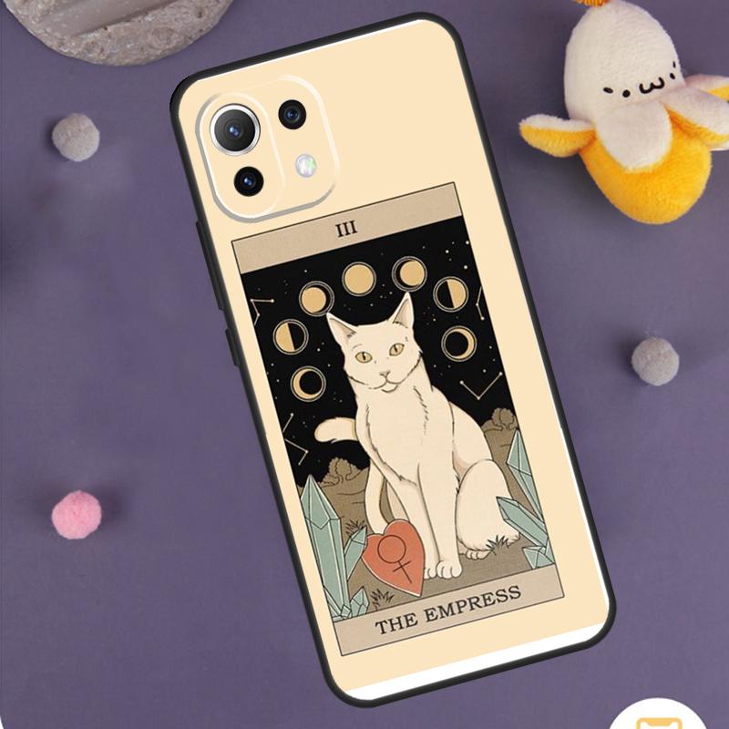 The Empress Tarot Cat Art Print Case For Xiaomi 15T 13T 14T Pro 14 15 Ultra 17 Pro Max POCO X7 X6 X5 F5 F6 F7 F8 Pro Cover