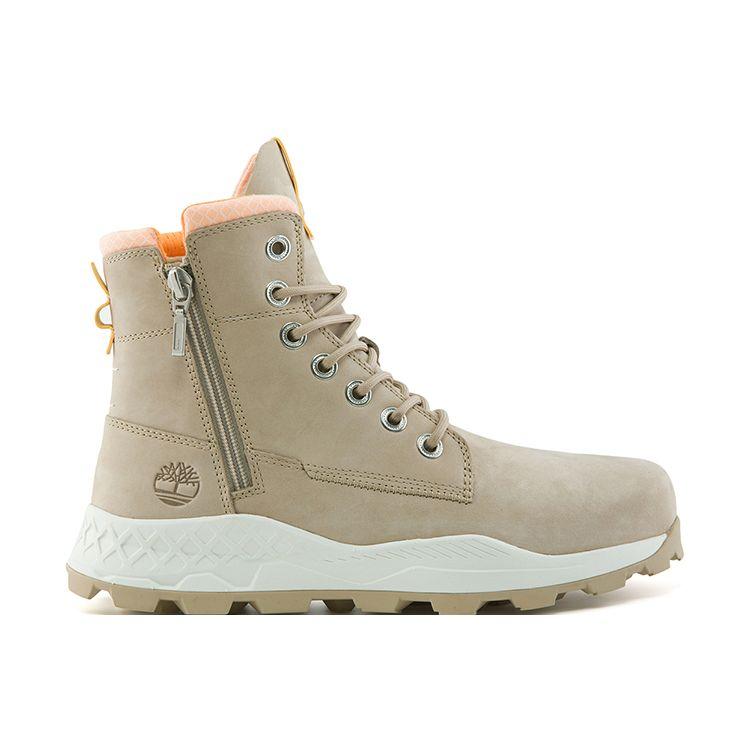 Timberland Brooklyn Series Versatile Work Short Boots Outdoor Men boots Light-Brown A2HUV