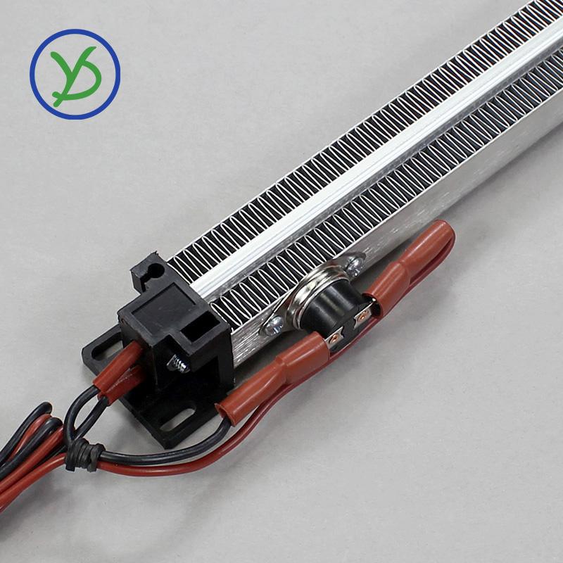 PTC Heizung 220V 500W 600W AC/DC Isoliert Thermostatische Luftheizung Inkubator Teile Elektrisches Heizelement 186A1 230*32*26mm