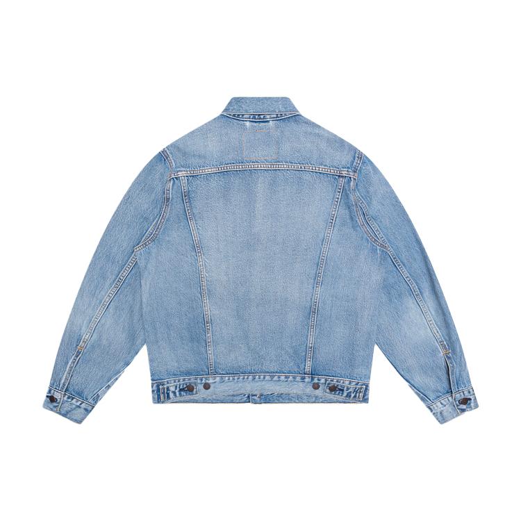Levi's Lapel Denim Jacket Men's Light Denim Blue 85240-0000
