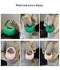 Korean Pleated Plaid Cloud Mini Handbag 2024 – Chic Downy Underarm Bag