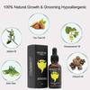 Beard Growth Kit, Beard Derma Roller 0.3mm, Beard Oil For Facial Hair Growth For Men And Dads, Grooming Tool - Eases New And Old Hair Growth - DD