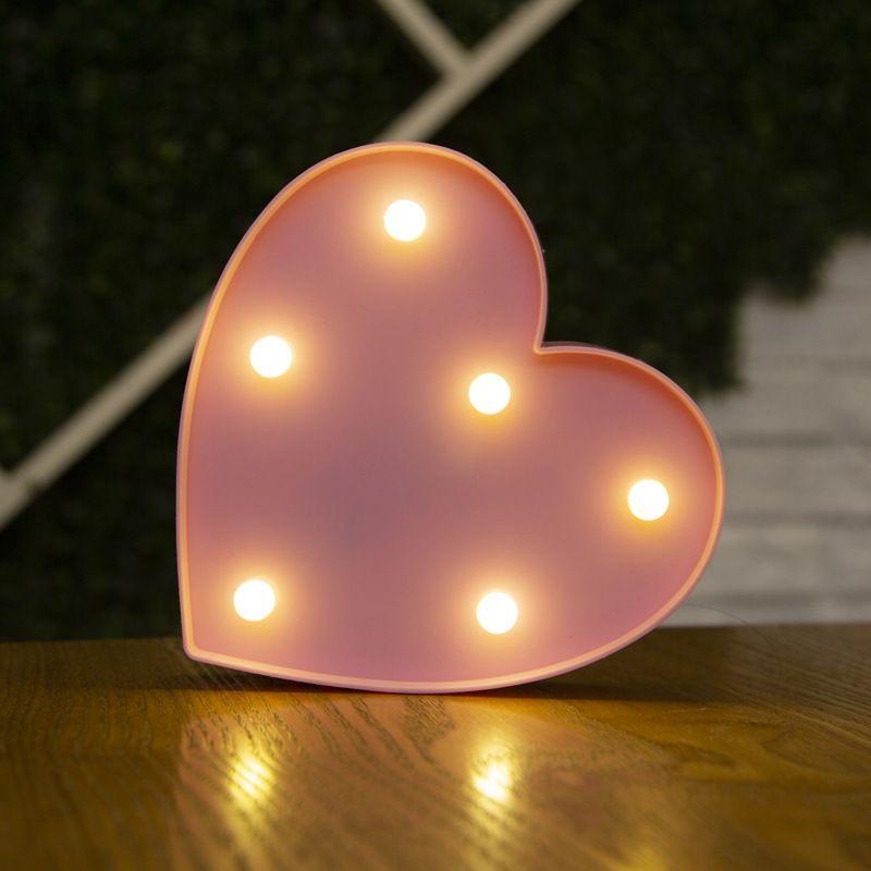 Large Led Light Emitting Alphanumeric Love Standing Sign Decoration For Party Themes And Indoor Decor