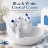 3D Printed Coastal Style Key Tray Conch Shell Shape Conch Shell Storage Box  Entryway Table Decor