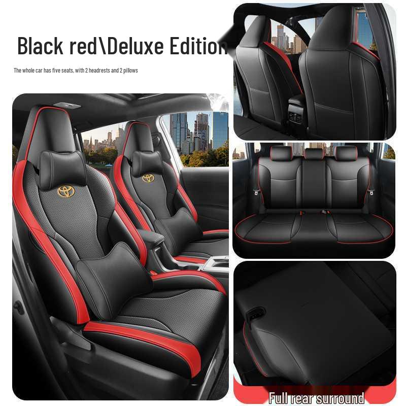 Universal All-Season Leather Seat Covers for 2026 Toyota RAV4