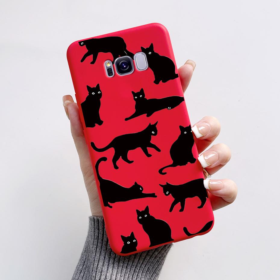 Case For Samsung S8 Plus S8+ Coque Galaxy S8 TPU Soft Silicone Funda Phone Case For Samsung Galaxy S 8 S8 Plus Cover Capa Bumper