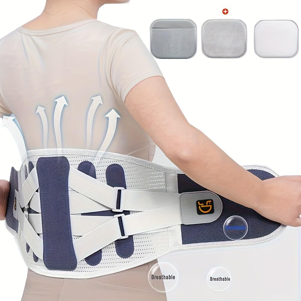 Adjustable Back Brace Support Belt For Lower Back Pain Relief Men Women Waist Lumbar Support Sciatica Scoliosis
