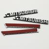 Car Styling 3D Aluminum Speaker Audio Sticker Badge Emblem Decals For Mitsubishi Lancer 10 9 EX Asx Outlander 3 Pajero L200 EVO
