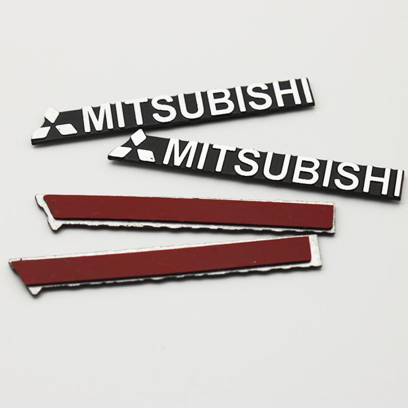 

Car Styling Aluminum Audio Sticker Speaker Decorate Emblem Decals For Mitsubishi Outlander Lancer 9 10 Pajero L200 ASX Accessory