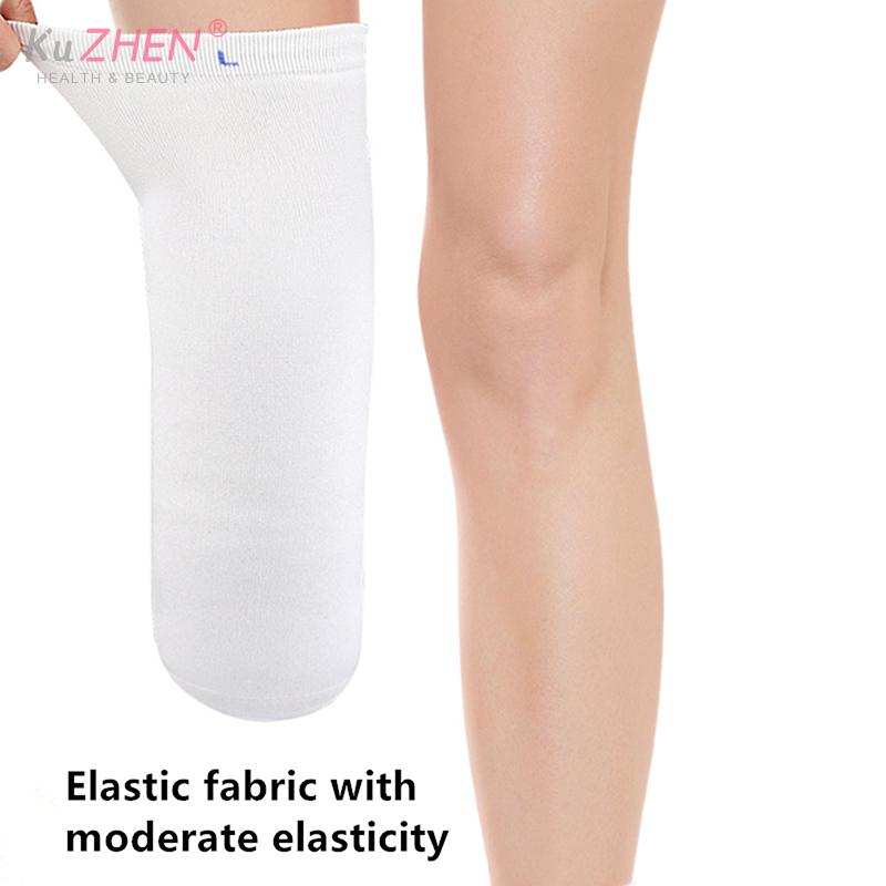 1PC Thicken Calf Prosthetic Gel Sleeve Silicone Sock Disabled Residual Limb Leg Below Knee Amputees Sheath Soft Cover LinerStump