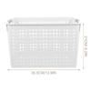 Premium Quality Plastic Laundry Hamper Spacious Breathable Design for Laundry Room Bedroom Nursery School Bathroom Living Room