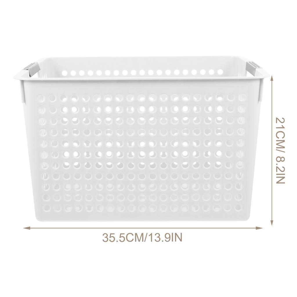 Premium Quality Plastic Laundry Hamper Spacious Breathable Design for Laundry Room Bedroom Nursery School Bathroom Living Room