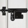 Heavy-Duty Black Stainless Steel Security Door Lock With Keyhole For Wooden Fences Barns And Sheds Fence Locking Hardware