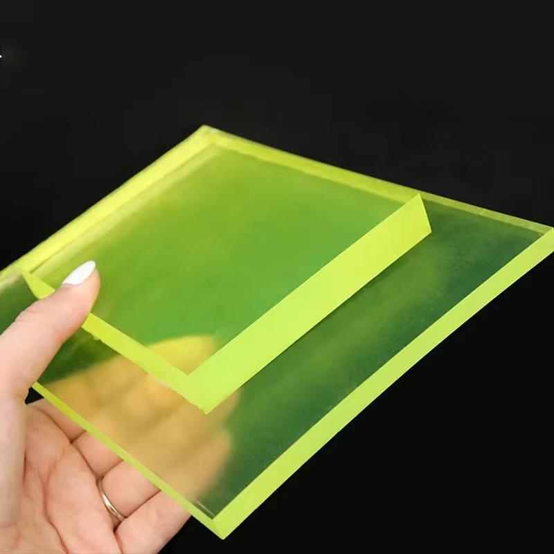 

PUPlate for Leather Craft Punch Pad Elastic Rubber Die Cut Protect Desktop DIY Shock Absorber Tool Mat Translucent Polyurethane 100x100x4 -1Pcs