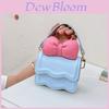 2024 New Butterfly Bow Single Shoulder Bag Girls Princess Style Crossbody Bag Mini Outdoor Handbag