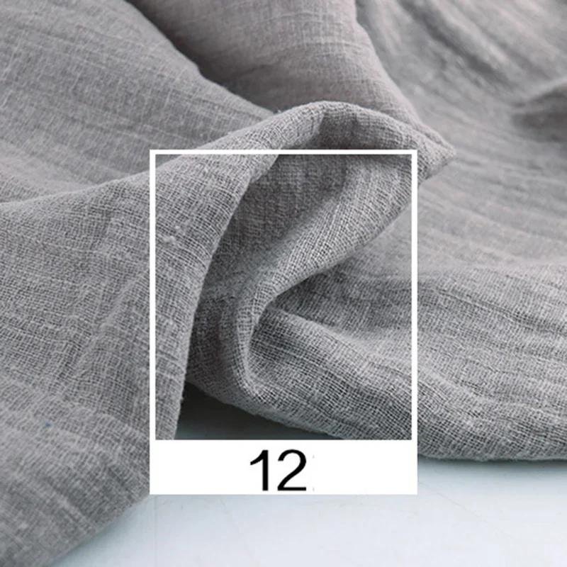 

Rustic Gauze Table Runners, Retro Burr Texture Cotton Napkins Wedding Table Runners for Wedding Party Christmas Table Decoration 40x200cm