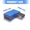 90 Degree Right Angle USB3.0 Male To Female Adapter Space Saving 5Gbps Extension Connector for Computer Printer Camera