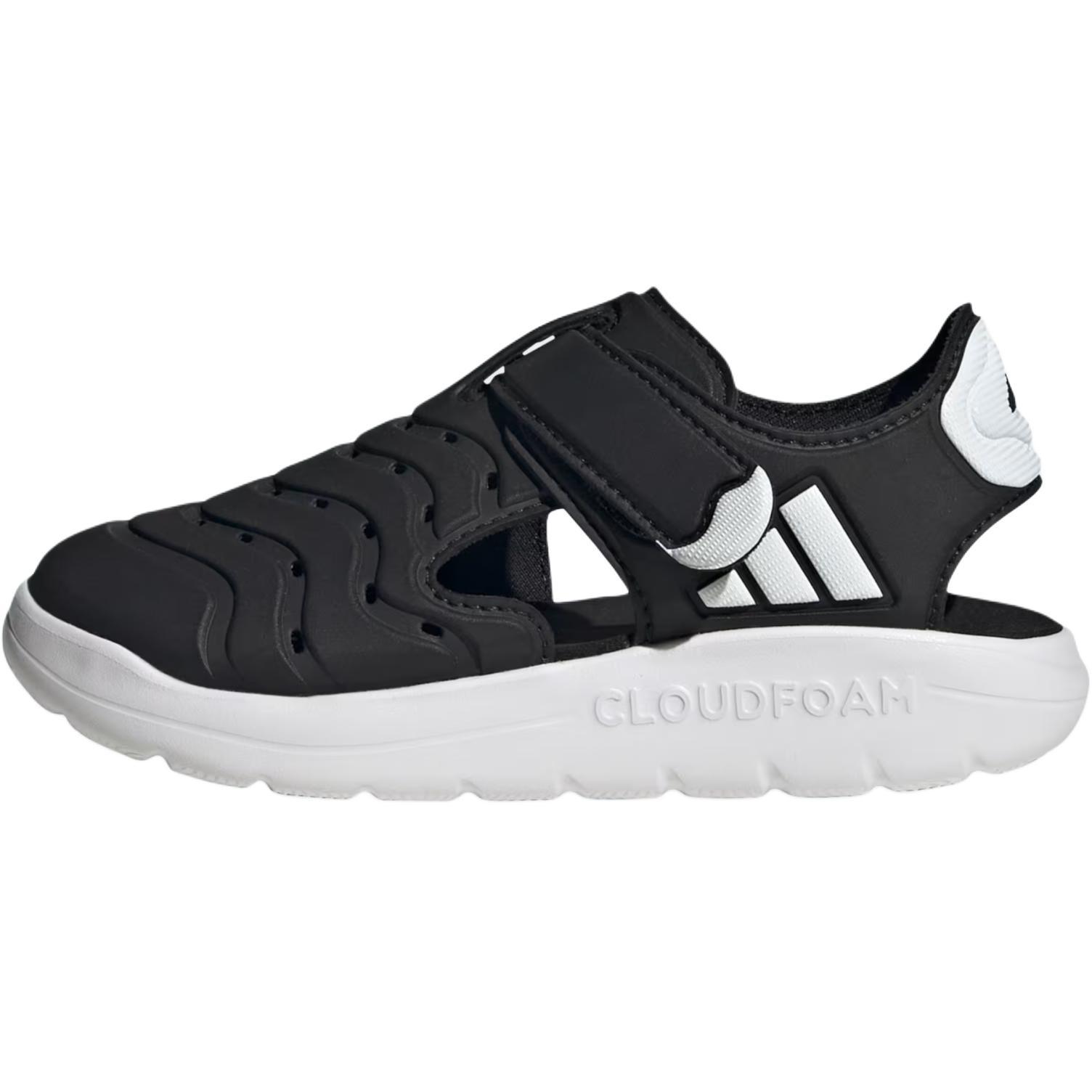 (PS) adidas Water Sandal 2 Sandals Black Cloud White Kids JP9417 EU 33
