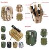 Multipurpose Tactical Nylon Molle Pouch Edc Utility Gadget Belt Waist Tool Bags