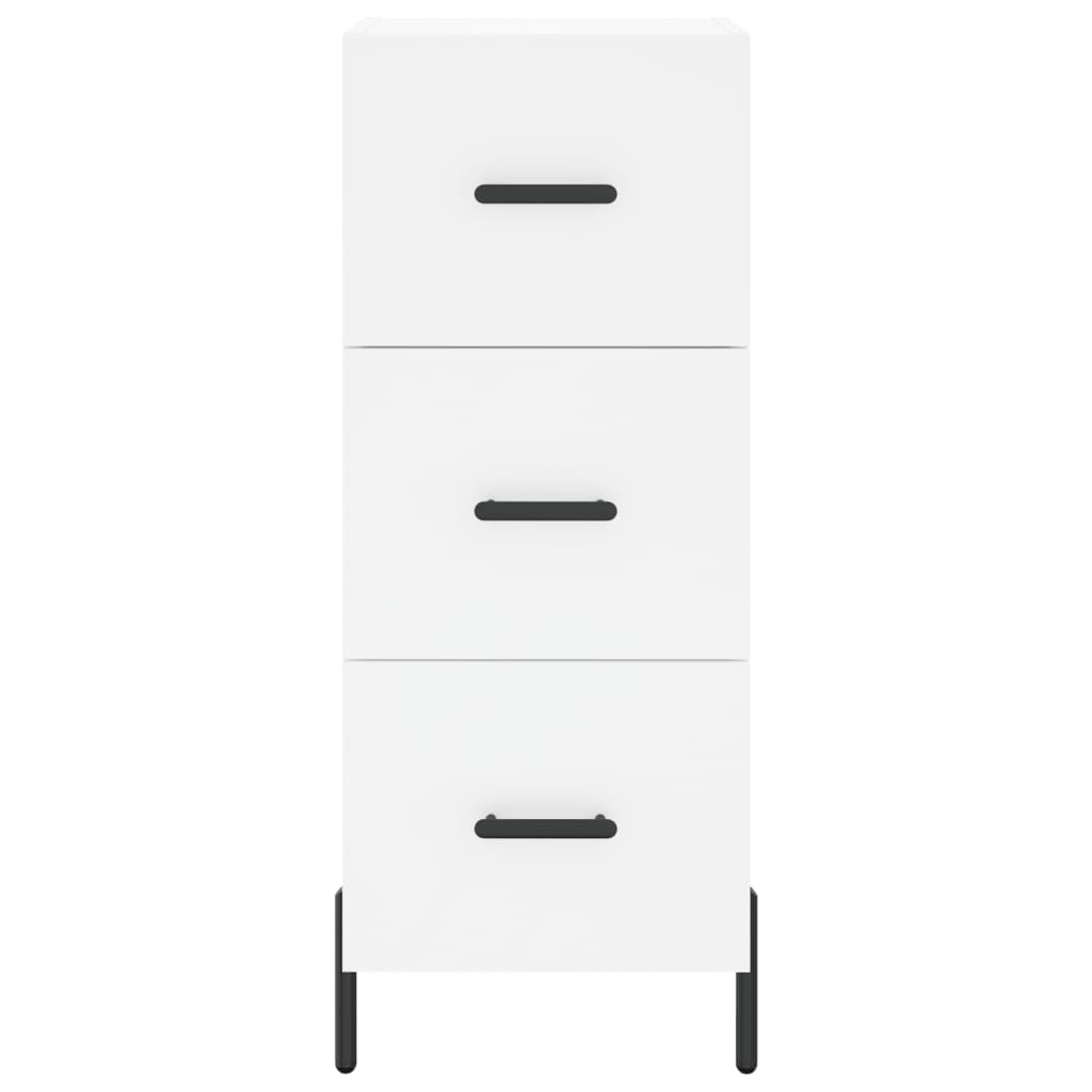 Highboard White 34.5 x 34 x 180 cm Particleboard