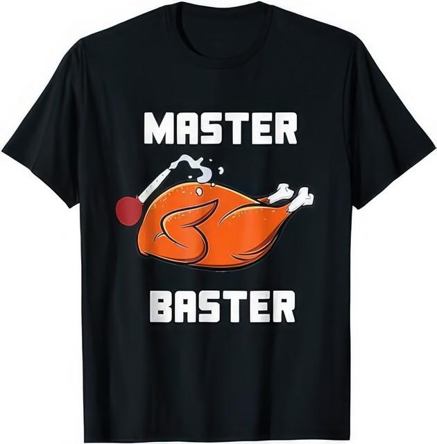 Master Baster Funny Thanksgiving Turkey T-Shirt M