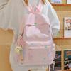 College Style Schoolbag Junior High School Girls Girl Heart Stars Large Capacity Simple Versatile High Value Backpack Tide