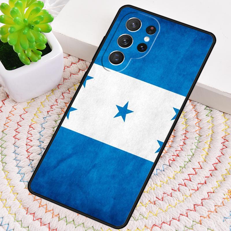 Honduras National Flag Silicone Phone Case For Samsung Galaxy note 10 pro S26 S25 S24 S23 S22 S21 Plus S25Ultra Capa Cover