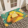 Cartoon P-Psyduck Room Mats Washable Non-Slip Living Room Sofa Chairs Area Mat Kitchen Alfombra
