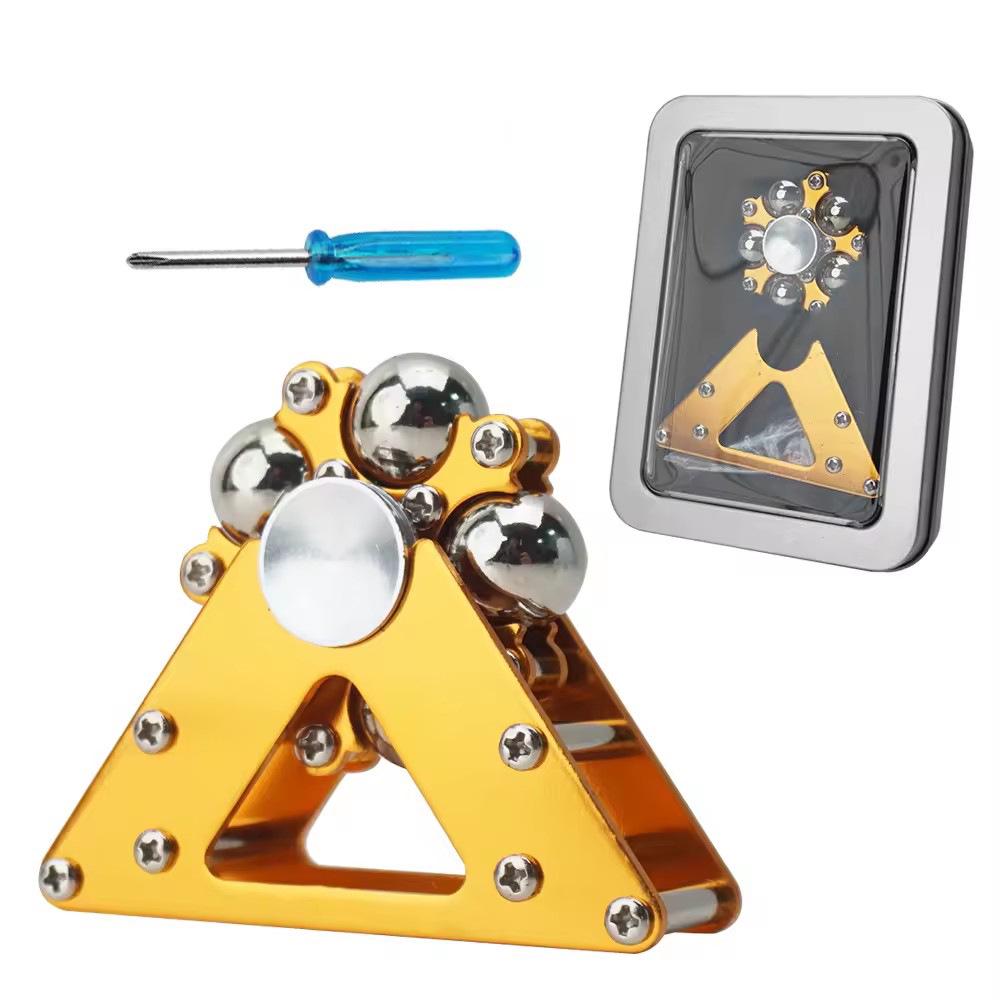 Ferris Wheel Fidget Spinner: Rotating Metal Decompression Toy & Desktop Ornament