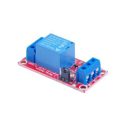 DC 24V 1-Channel Relay Module with Optocoupler Relay Board High Low Trigger with LED Load DC 30V AC 250V 10A for PLC Automation Control, Industrial