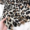 2021 New Women Autumn Cotton Linen Tassel Scarf Brown Leopard Dot Spain Style Wrap Pashminas Stole Muslim Hijab Sjaal 180*90cm