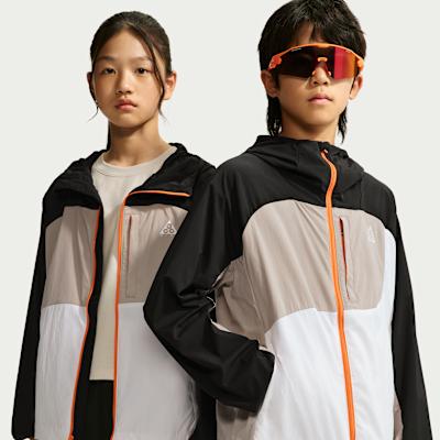 Nike Kids Jackets Hooded Non Detachable Moderate Stretch S