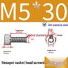 304 Stainless Steel Hex Socket Head Cap Screws, Cylindrical Head, DIN912.