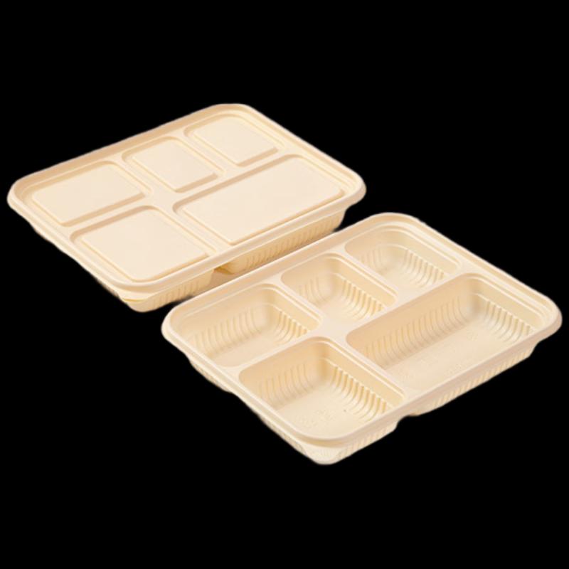 Mr. Corn Biodegradable Multi-Compartment Meal Boxes