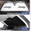 Car Windshield Sun Shade Visor UV Protection Shield For Jeep Grand Cherokee Wrangler JK Gladiator Compass Renegade Patriot Liber