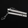Gentleman Wedding Business Silver Metal Simple Suit Necktie Tie Clip Bar Pin
