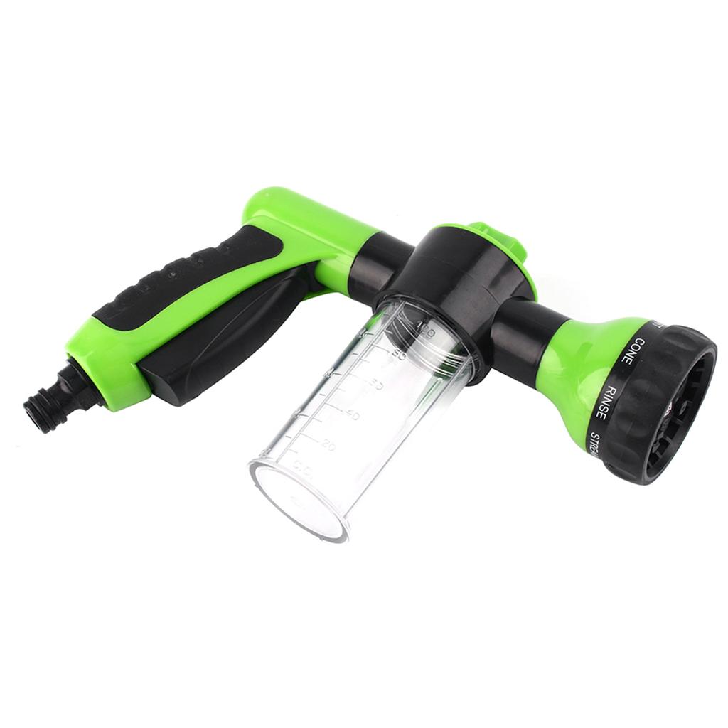  Car Foam Hose Sprayer Dispenser Watering Patterns Clean Tool for Car Garden Household Metal Plastic 8 