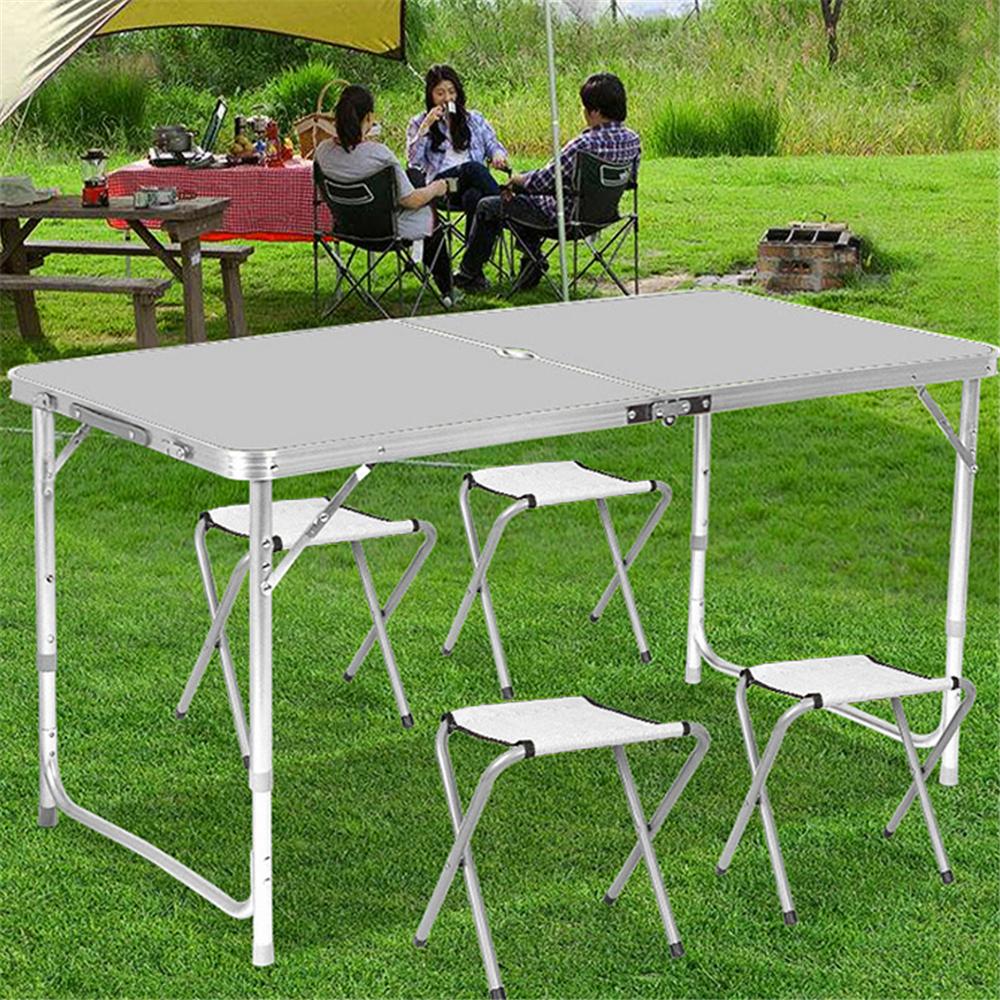 Buy Outdoor Folding Table Chair Set Camping Table Aluminium Alloy