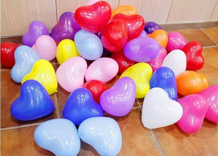 Cross Love Heart Balloons: 6-inch, 10-inch, 12-inch Heart-Shaped Balloons for Weddings and Birthdays