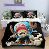 Cartoon Pattern Bedding Quilt Set Quilt Cover Pillowcase Home Decoration Birthday Gift (1 * Duvet Cover + 2 * Pillowcase, Without Core)