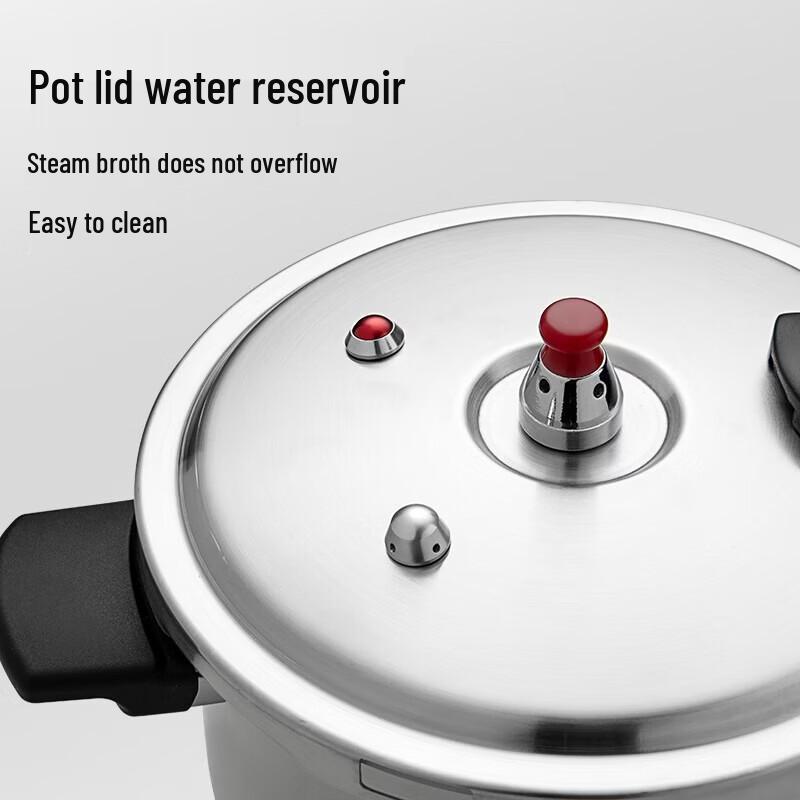 ASD 304 Stainless Steel Explosion-Proof Pressure Cooker 24cm