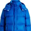 Polo Ralph Lauren Solid Color Zip Removable Hood Jacket Women jackets Blue WMPOOTWN2820-223