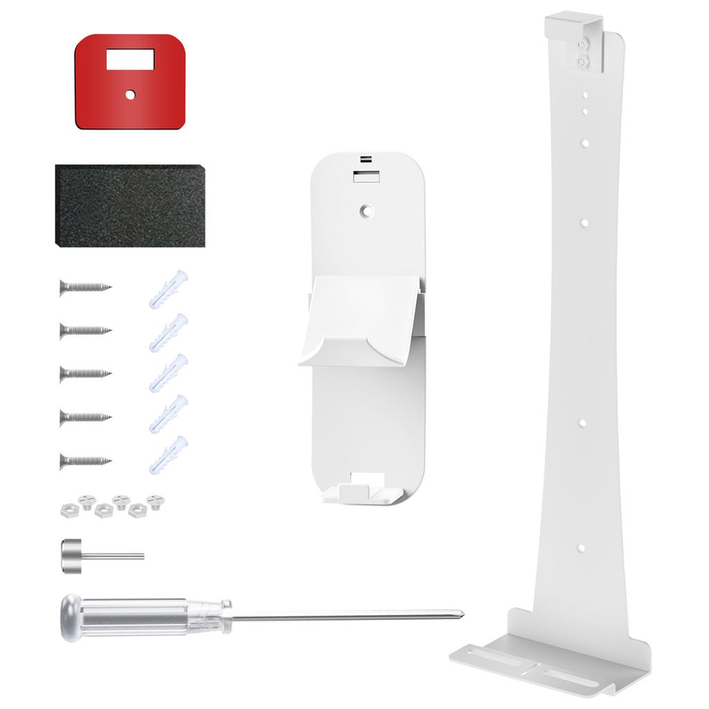 JYS P5227 Wall Mount Bracket for Sony PlayStation 5 Slim/5 Pro/5 Game Console Storage Rack Hook Set