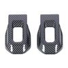 1 Para Zatrzask Maska Zamek Zaczep Pokrywa Wspornik Styl Włókna Węglowego Odporny na Blaknięcie Odporny na Zarysowania Sportowy