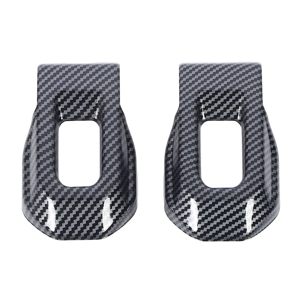 1 Para Zatrzask Maska Zamek Zaczep Pokrywa Wspornik Styl Włókna Węglowego Odporny na Blaknięcie Odporny na Zarysowania Sportowy