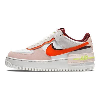 Air Force 1 Shadow Team Red Orange Pearl Damen Turnschuhe Volt Summit-White Photon-Dust CU8591-600