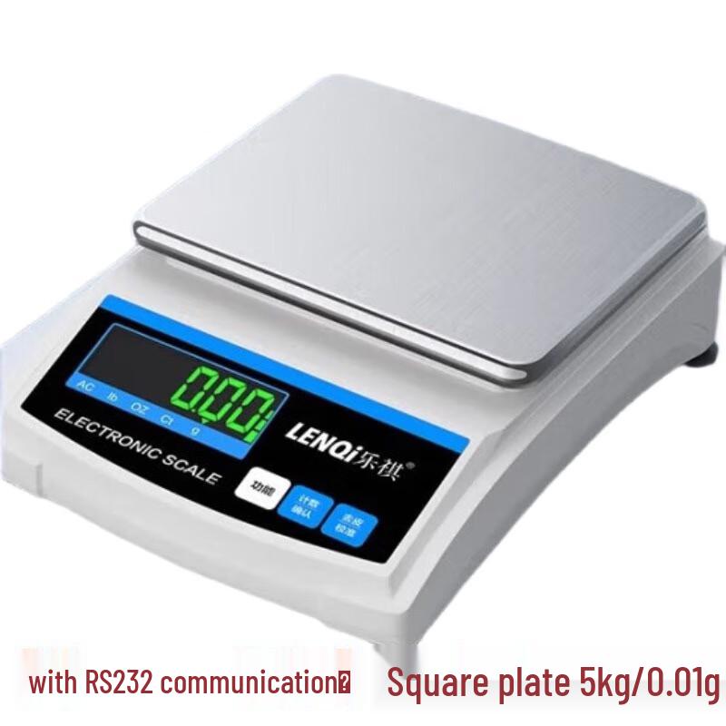 Leqi RS232 Communication Electronic Scale, 5kg/0.01g