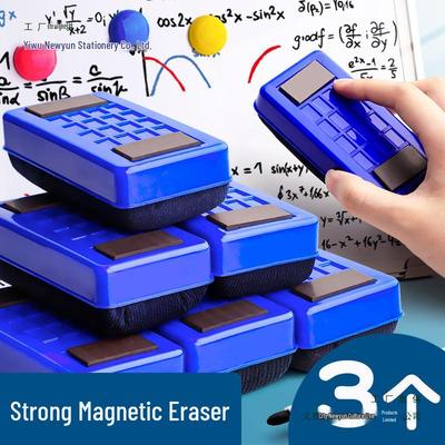 Μαγνητικό Λευκοπίνακας & Μαυροπίνακας Σκουπάκι Χωρίς Σκόνη για Αίθουσα & Παιδιά, Σκουπάκι Βουρτσάκι Συμβατό με Κιμωλίες Διαλυτές στο Νερό