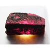 Natural Red Ruby Loose Gemstone Rough Raw Uncut Dyed 71 Ct for Lapidary and Gem Collections